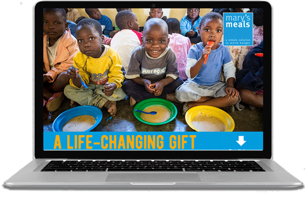 Feed three children for a whole school year