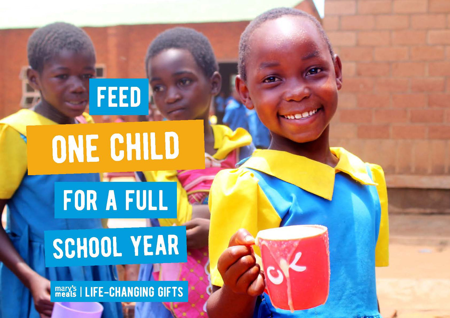 Feed one child for a full school year